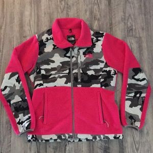WOMENS NORTH FACE DENALI SKI JACKET POLARTEC ZIP